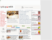 Tablet Screenshot of iyilikguzellik.com